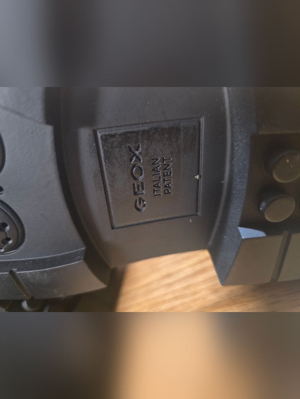 Geox Respira Black Lace-Up Platform Combat Boots Size 8 - Picture 5 of 8